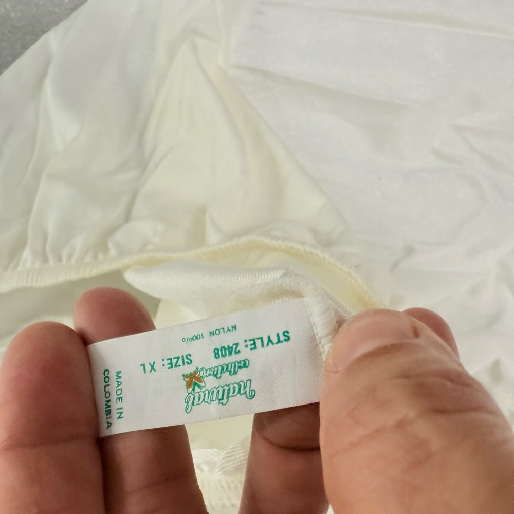 Ladybird White XL vintage undergarment
